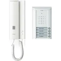 Ritto Entravox Complete set voor Deurintercom Kabelgebonden Viergezinswoning Wit