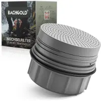 Bachgold Waterfilter Survival 1500L Capaciteit I Water Filter | Verwijdert 99,99% Bacteriën, Virussen, Deeltjes en Zware Metalen | Waterfilter Noodpakket voor Camping & Outdoor