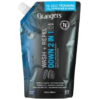 Grangers Wash + Repel Down 2 in 1 1L Eco Onderhoudsmiddel 1L Pouch