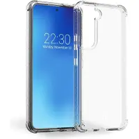 Force , Hoesje geschikt voor Samsung Galaxy S22 5G - Anti-Shock 2m Air Cushion Technologie, Transparant