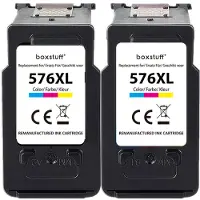 Boxstuff Inkt geschikt voor Canon CL-576 XL – Multipack Kleur Cartridge – Voor Canon Pixma TS3550 / TS3551 / TS3650 / TS3651 / TR4750 / TR4751 Printer