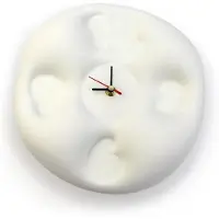 Ikonic - Design Klok - Bubble Clock Wit - Teun Zwets