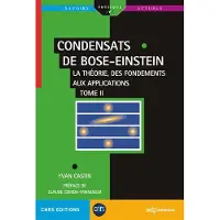 EDP CONDENSATS DE BOSE-EINSTEIN,2:APPLICATIONS