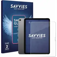 Savvies 2 Stuks Screenprotector - geschikt voor Apple iPad Air 11" M4 2026 (Voor+Camera) - beschermfolie glas transparant