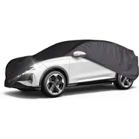 Car Comfort CarComfort Autoplane Indoor Eco, PKW-Abdeckplane SUV Größe M grau/schwarz