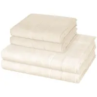 Cawö Sonstiges 2 X handdoek 2 X douchehanddoek - in set 4 pack Noblesse