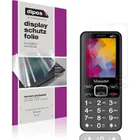 Dipos – 4x Beschermfolie geschikt voor Masstel Izi 25 | Krasbestendige & heldere Screenprotector Ultra-Thin