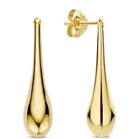 New Bling 9NBG-1021 – 14K Goud – Drop Oorbellen – 20 mm