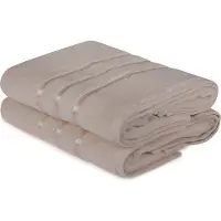 Asir - Badhanddoekset - Lichtgeel - 70 x 140 cm (2 stuks)