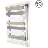STORESDECO - EasyFix Duo rolgrodijnen, rolgordijn zonder, 45x180 cm