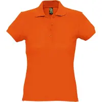 Sols Dames/dames Passion Pique Poloshirt met korte mouwen (Oranje)