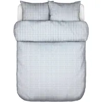 Marc O'Polo Dekbedovertrek Loke Calm Blue Satijn-260 x 200 / 220 cm | Extra Breed
