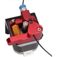 MMOBIEL Aluminum MK8 Extruder Drive Feed Dual Gear Upgrade voor Creality CR en Ender