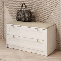 Meubella - Schoenenkast Rumble - Wit - 90 cm
