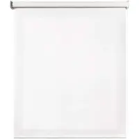STORESDECO - Screen Premium rolgordijn met technische stof, 38 mm Wit 200x180 cm
