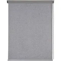 STORESDECO - Opaco Rolgordijnen Blackout Premium met aluminium afwerkingen Grijs 80x250 cm
