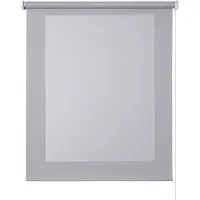 STORESDECO - Screen rolgordijn, doorschijnend, thermische isolatie, Grijs, 80x250 cm