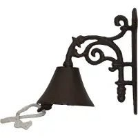 Homescapes Deurbel Gietijzeren ornament