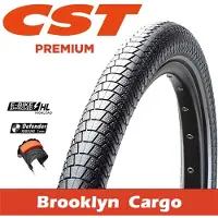 CST Brooklyn Cargo C1996 20x2.40 inch - ETRTO 62-406 - Black edition - Zwart