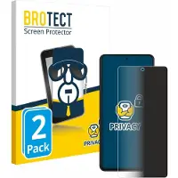 BROTECT - privacy screenprotector voor ASUS ROG Phone 9 Pro Edition - Folie Beschermfolie Blauwlichtfilter 2 Stuks