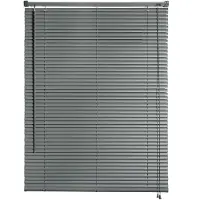 STORESDECO - Vinyl Jaloezieën met Koord Grijs 135x160