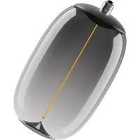 Osram LED lamp E27 | Globe G200 | Vintage 1906 | Filament | Smoke | 1800K | 4W (12W)
