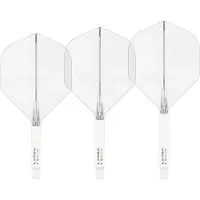 Red Dragon Nitro Flite System White Clear NO2 - Dart Flights