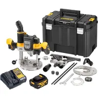DeWalt DCW 620 M1T accufrees 18 V 12 mm borstelloos + 1x accu 4.0 Ah + lader + TSTAK