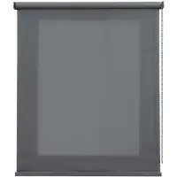 STORESDECO - Premium doorschijnend rolgordijn met aluminium afwerkingen, 100x180 cm