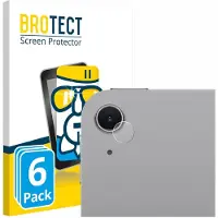 BROTECT Screenprotector 6 Stuks voor Apple iPad Air 11" M4 2026 (ALLEEN Camera Lens) Beschermglas transparant