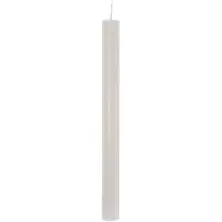 Viana Conische kaarsen, effen kleur, lichtgrijs, 22×240 mm, 12 stuks, 12 Stü