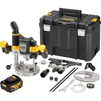 DeWalt DCW 620 NT accufrees 18 V 12 mm borstelloos + 1x accu 4.0 Ah + TSTAK - zonder lader