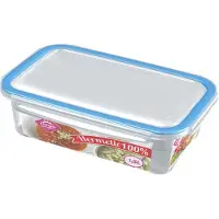 Hega hogar 10x Voorraad/vershoudbakjes 1,5 liter transparant plastic/kunststof -
