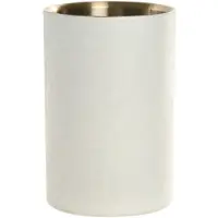 Casa Di Elturo Luxe dubbelwandige wijnkoeler – rvs – mat – Ø12 cm x h18 cm