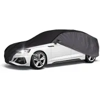Car Comfort CarComfort Autoplane Indoor Eco, PKW-Abdeckplane Größe XL grau/schwarz