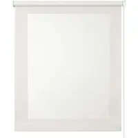 STORESDECO - Screen rolgordijn, doorschijnend, thermische isolatie, Wit 120x250 cm