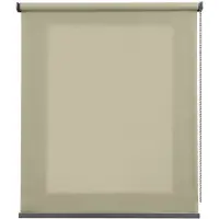 STORESDECO - Premium doorschijnend rolgordijn met aluminium afwerkingen, stenen kleur 180x250 cm