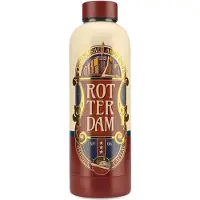 Matix Waterfles - isoleerfles - Rotterdam - rood/goud - Rotterdams cadeau - Typisch Hollands