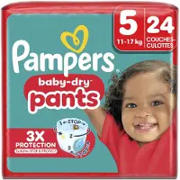 Pampers - Baby Dry Pants - Maat 5 - Small Pack - 24 stuks - 12/17KG