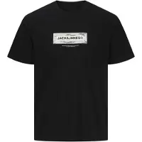 Jack & Jones Junior Shirt 'JCOBREEZE' grijs / zwart / wit