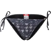 Diesel Bikinibroek grijs gemêleerd / black denim