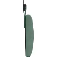 vidaXL Hangend hoofdbord Met LED-verlichting Zeegroen Fluweel