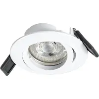 Osram HOMELIGHTING 4099854444494 Spotlight Recess Set Incl. LED 4.3W GU10 White LED-plafondlamp LED GU10 4.30 W Wit