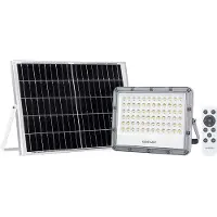 CENTURY SRSOL-1009040, Wandlamp voor buiten, grijs, IP65, geschikt voor gevelmontage, klasse III, IK06