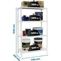 Simonclick Superplus 4/400 1500 Metaalplank 1500x1100x400 Mm