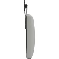 vidaXL Hangend hoofdbord Wolkgrijs Stof