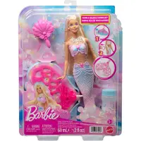 Barbie Fantasy Mermaid Bubble Doll Roze Kinderen