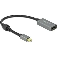 DeLOCK Mini DisplayPort Adapter - - 66570 - HDMI 4K 60 Hz - 0,2 m - Wit