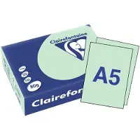 Clairefontaine Groen A5 Gekleurd papier 80 grams (500 vel)