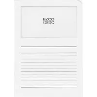 Elco Ordo Cassico L-map met venster A4 100 stuks 220 x 310 mm wit